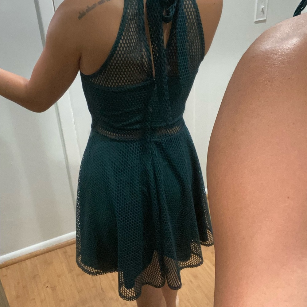 Medium teal cocktail dress from Charolette Russe - Picture 3 of 4